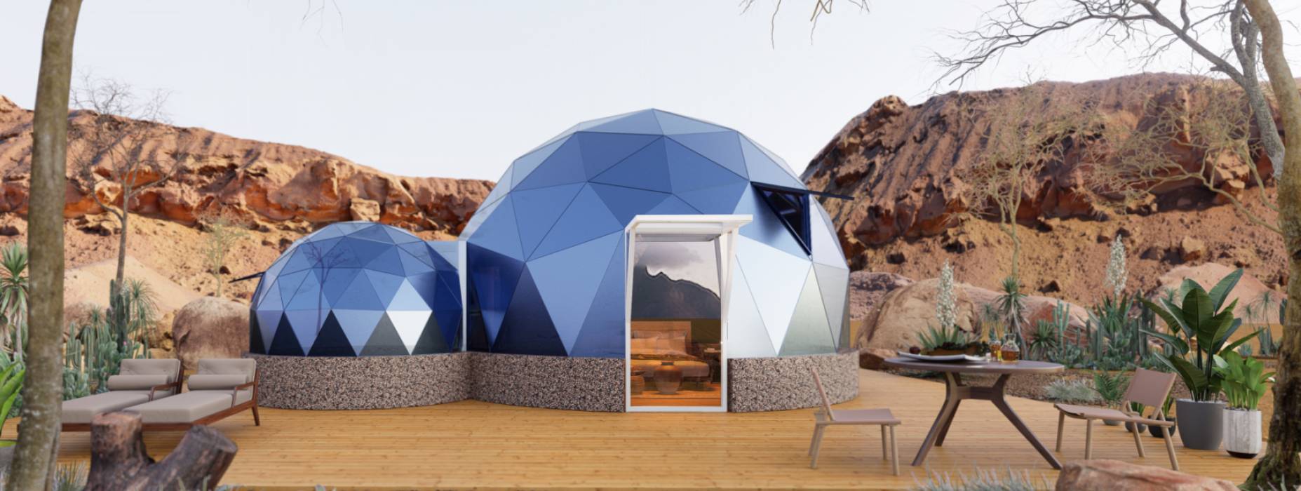 德兴市球形智能光伏玻璃星空房